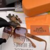 HERMES 2024 Spring New Arrival Original Release Famous Internet Sensation Ultra Popular Blue Classic Luxury Square Sunglasses