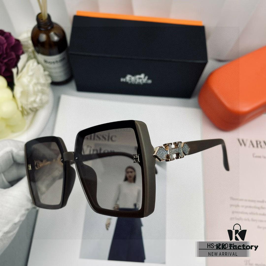 Hermès | New 2024 TR90 Lightweight Sunglasses with Polarized Lenses, Stylish and Comfortable Design for Outdoor Travel and Driving
