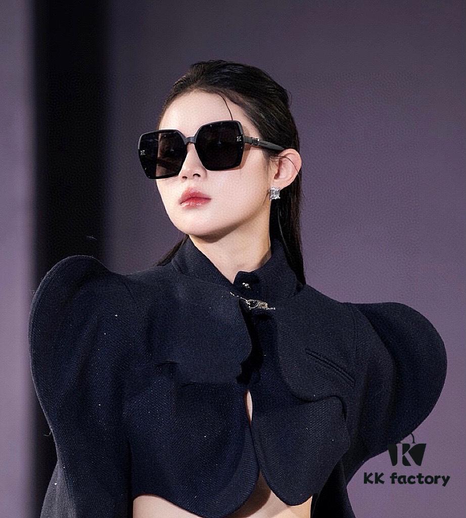 HERMES H4290 TR Polarized Series Square Frame Sunglasses - Original Luxury Brand, High-Quality Designer Sun Glasses