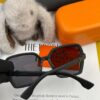 HERMES H4290 TR Polarized Series Square Frame Sunglasses - Original Luxury Brand, High-Quality Designer Sun Glasses