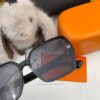 HERMES H4290 TR Polarized Series Square Frame Sunglasses - Original Luxury Brand, High-Quality Designer Sun Glasses