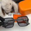 HERMES H4290 TR Polarized Series Square Frame Sunglasses - Original Luxury Brand, High-Quality Designer Sun Glasses