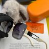 HERMES Spring 2024 New Arrival Original Luxury Fashion Square Sunglasses H3966