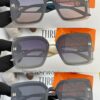 HERMES Spring 2024 New Arrival Original Luxury Fashion Square Sunglasses H3966