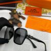 HERMES 2024 Spring New Arrival Original Release Famous Internet Sensation Ultra-Hot Selling Luxury Square Frame Sunglasses
