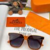 Polarized Series Sunglasses HERMES Hermes Original Release Internet Celebrity Super Hot Selling Classic Luxury Global Fashion Square Frame Sunglasses High-End Quality Authentic High Quality Model H5102