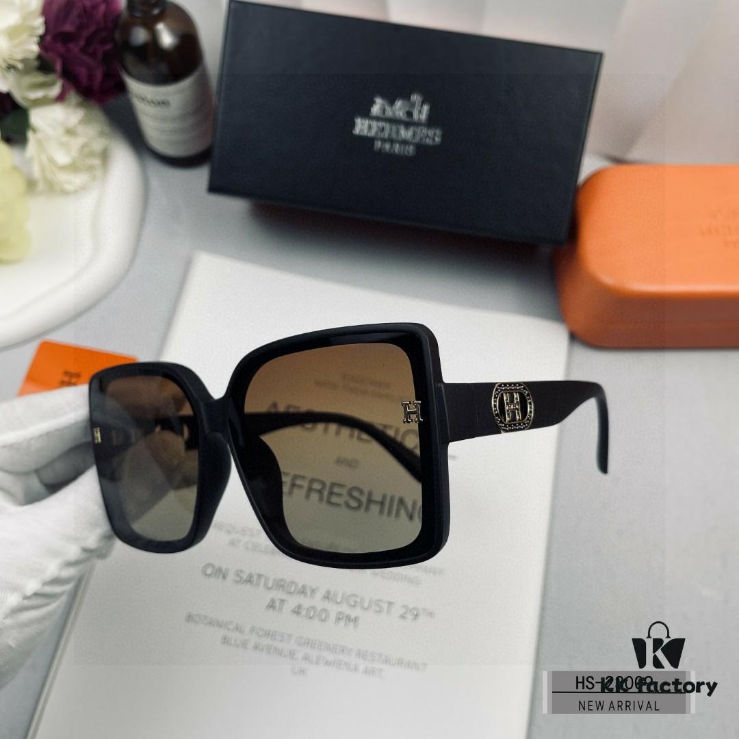 Hermes - HERMES, Polarized Sunglasses with Polylite Lenses, Lightweight TR90 Frame, 2024 New Arrival Fashion Sunglasses for Driving and Travel, Model: 23009