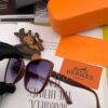 HERMES Spring 2024 New Arrival Original Luxury Square Sunglasses H98001