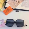Hermes Fashion Oversized Sunglasses for Women, Stylish UV Protection Sun Glasses