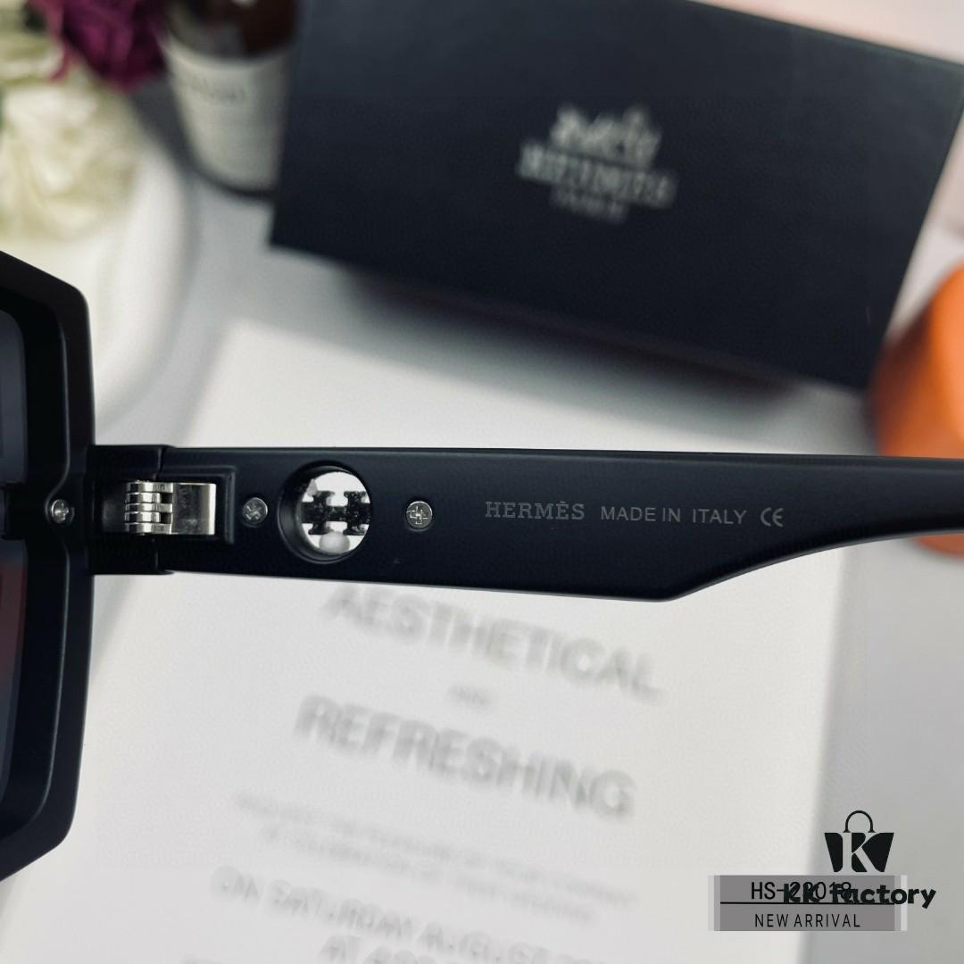 Hermes - New 2024 TR90 Lightweight Sunglasses with Polarized Lenses, Model 23018