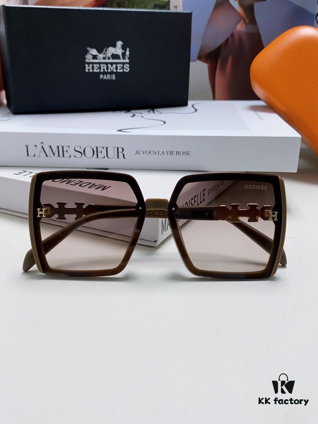 Hermes 2024 New Arrival Women's High-Quality HD Sunglasses