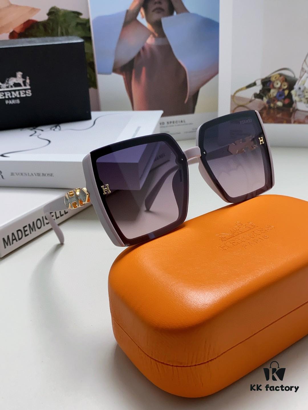 Hermes 2024 New Arrival Women's High-Definition Sunglasses