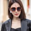 HERMES 2024 Spring New Arrival Original Shipment Influencer Ultra Popular Blue Classic Luxury Global Fashion Square Sunglasses