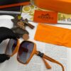 HERMES 2024 Spring New Arrival Original Shipment Influencer Ultra Popular Blue Classic Luxury Global Fashion Square Sunglasses