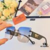Hermes Korean-style Fashion Square-frame Sunglasses for Women, Premium Look, Oversized Design Slimming Effect UV Protection Sun Glasses 2024 New Arrival
