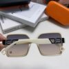 Hermes 2024 New Women's Square Oversized Sunglasses for Round Faces, Slimming UV-Protective Shades with Premium Style for Travel and Sun Protection