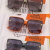 HERMES 2024 Spring New Arrival Original Shipment Popular Luxury Square Sunglasses Model H7998