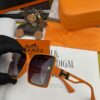 Polarized Series Sunglasses HERMES Hermes Original Release Internet Celebrity Super Hot Classic Luxury Fashion Square Frame Sunglasses Model H6103