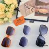 Hermes 2024 New Popular Large Oval Square Round Frame Slimming, Fashionable European and American Style Sunglasses