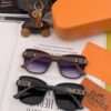 HERMES Hermès 2024 Spring New Arrival Original Shipment Popular Luxury Fashion Square Sunglasses Model H98001