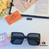 Hermes 2024 New Fashion Square Frame Sunglasses for Women, Chic Luxury Vintage-Style UV Protection Sunglasses