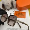 HERMES 2024 Spring New Arrival Original Release Famous Internet Sensation Luxury Oversized Square Sunglasses
