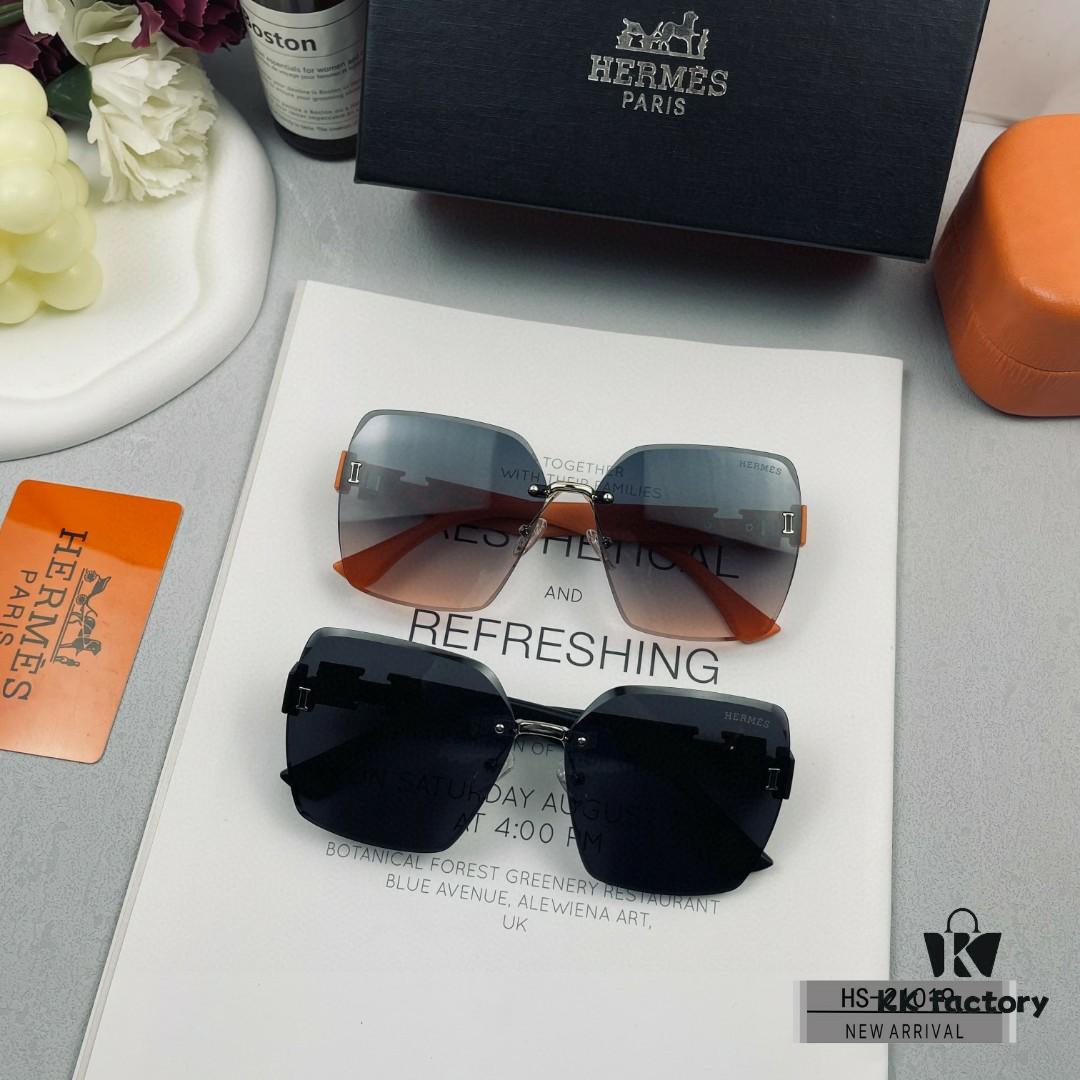 Hermes - HERMES Polarized Sunglasses with Polaroid Resin Lenses, TR90 Frame Lightweight and Comfortable, Size 59-13-147, 2024 New Arrival