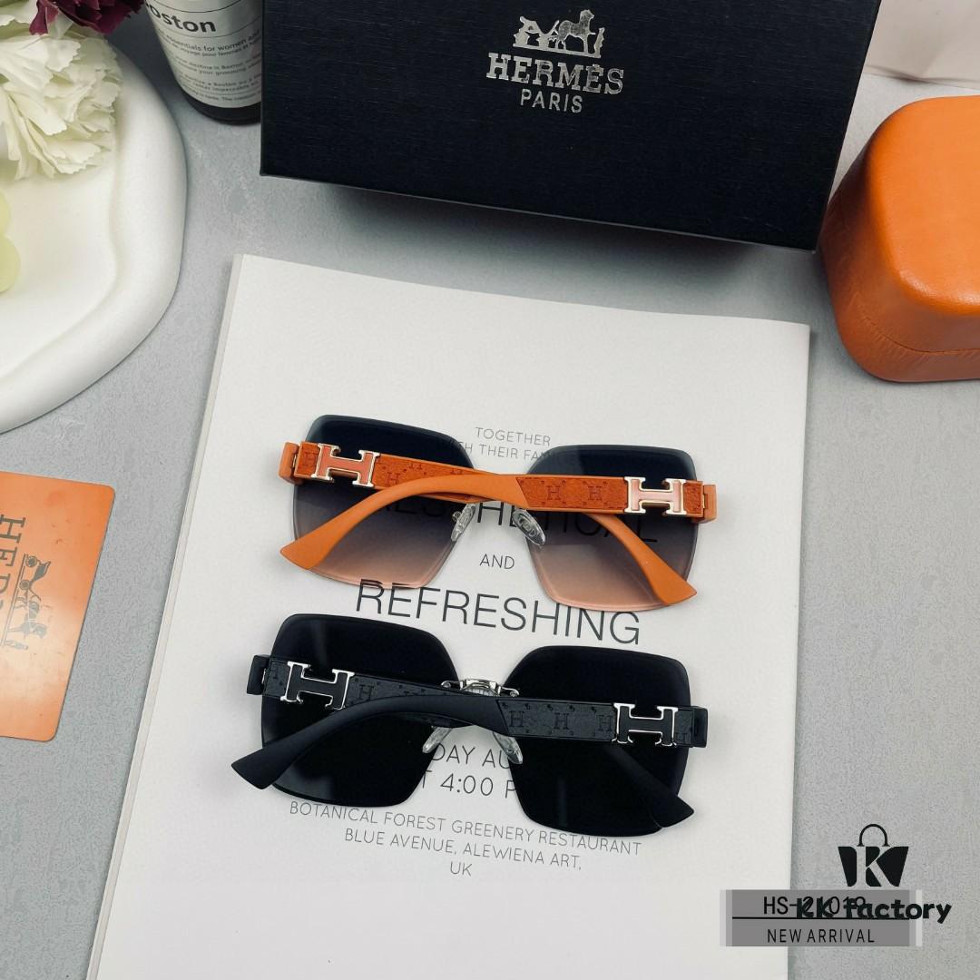 Hermes - HERMES Polarized Sunglasses with Polaroid Resin Lenses, TR90 Frame Lightweight and Comfortable, Size 59-13-147, 2024 New Arrival