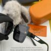 HERMES 2024 Spring New Arrival Original Release Famous Internet Sensation Ultra-Hot Selling Luxury Square Sunglasses H3966