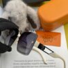 HERMES 2024 Spring New Arrival Original Release Famous Internet Sensation Ultra-Hot Selling Luxury Square Sunglasses H3966