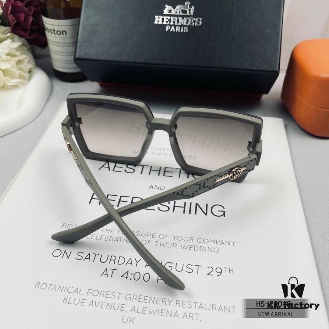 Hermes - HERMES, Polarized Sunglasses with Polaroid Resin Lenses, Lightweight TR90 Frame, 2024 New Arrival Fashion Sunglasses for Driving and Travel, Model: 23018