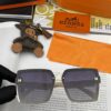 HERMES 2024 Spring New Arrival Original Release Famous Internet Sensation Ultra-Hot Luxury Square Sunglasses Classic Integrated Frame Design High-End Quality Authentic Brand Premium Sunglasses Model: H1245