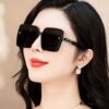 HERMES 2024 Spring New Arrival Original Release Famous Internet Influencer Ultra Hot Selling Blue Classic Luxury Global Fashion Square Sunglasses