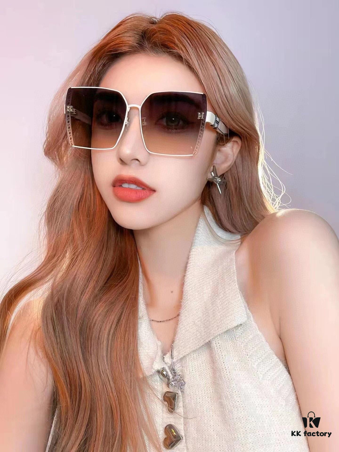 HERMES H3979 TR Polarized Sunglasses | Luxury Square Frame Designer Shades | Authentic High-Quality Original Release