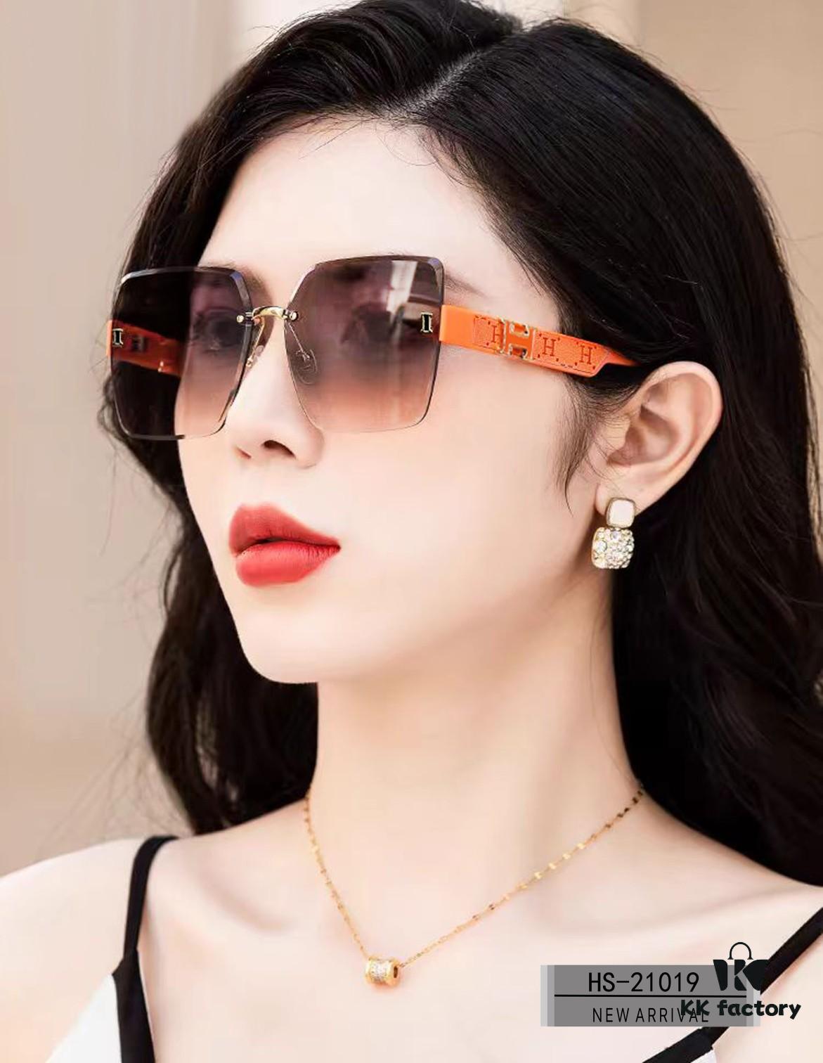 Hermes - HERMES, Polarized Sunglasses with Polylite Lenses, Lightweight TR90 Frame, 2024 New Arrival, Fashionable Sun Protection for Travel and Driving, Model: 21019