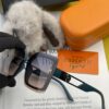 HERMES 2024 Spring New Arrival Original Luxury Designer Square Sunglasses H3966