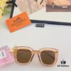 Hermes Fashion Sunglasses New Arrival Metal Temples High-Quality Slimming Sunglasses with H Logo, Street Snap Influencer Glasses