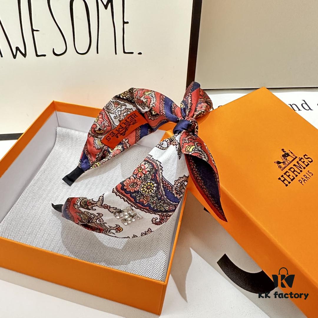 Hermes (Hermès) Latest Hair Hoop - Specially Paired with Boutique Packaging