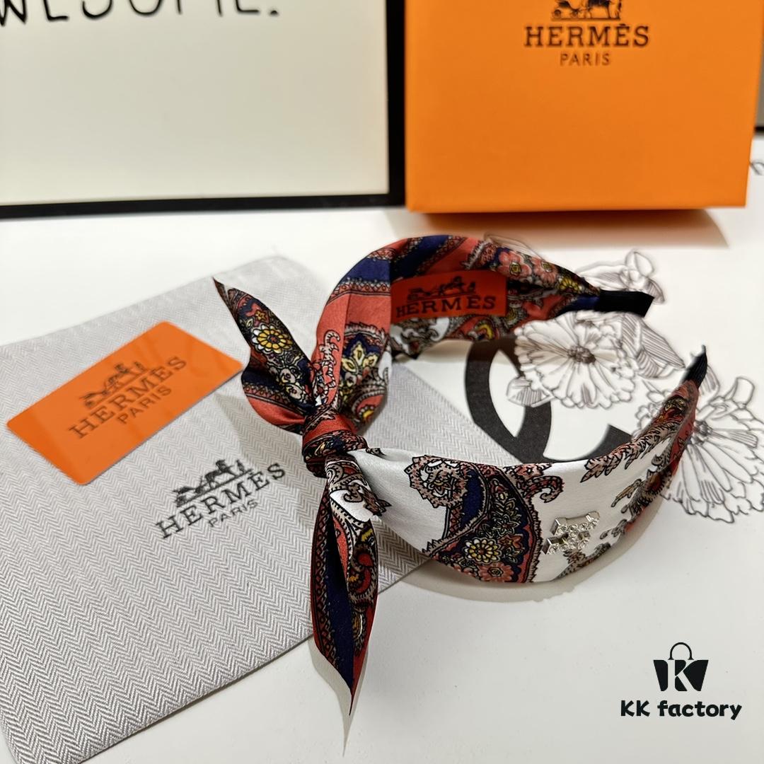 Hermes (Hermès) Latest Hair Hoop - Specially Paired with Boutique Packaging