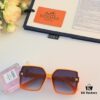 Hermes New Arrival Sunglasses UV Protection Oversized Women's Sun Glasses European and American Style Cross-border Fashion Trendy Shades