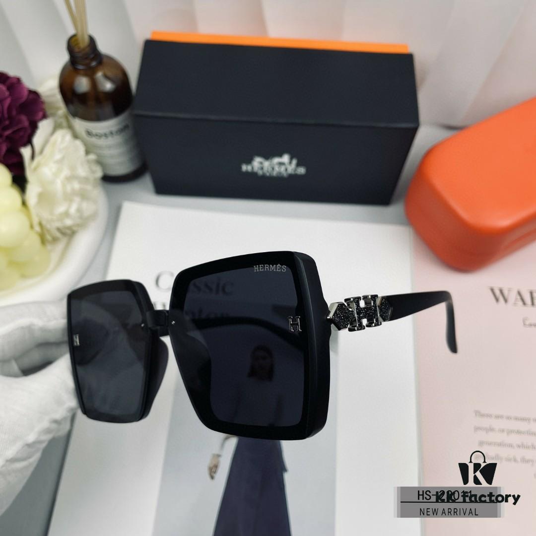 Hermes - HERMES | New 2024 Polarized Sunglasses with TR90 Frame and POLAROID Resin Lenses, Lightweight and Comfortable, UV & Glare Protection, Fashionable Travel Essential for Driving and Everyday Wear, Model: 23011