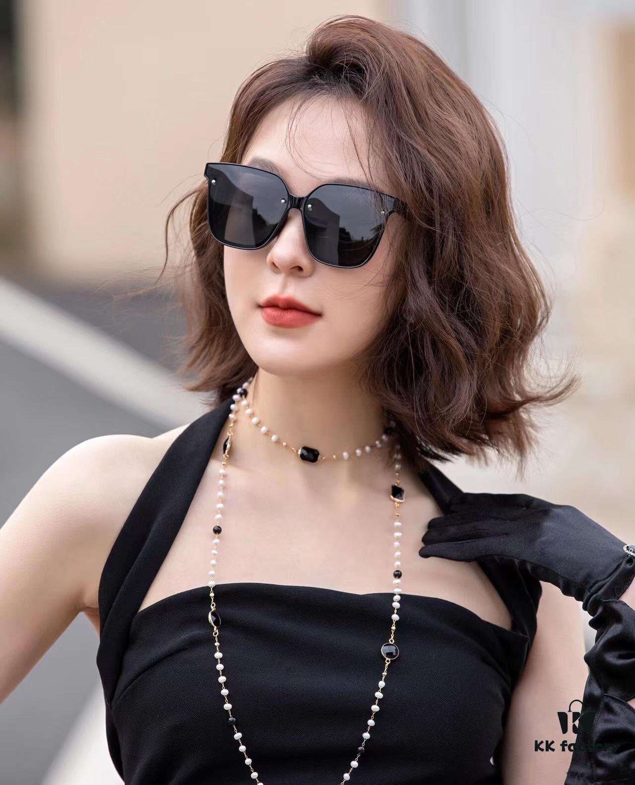 Polarized Series Sunglasses HERMES Hermes Original Release Internet Celebrity Super Popular Blue Classic Luxury Global Trend Fashion Square Frame Sunglasses Top Quality Luxury Logo Authentic High Quality Model H5102