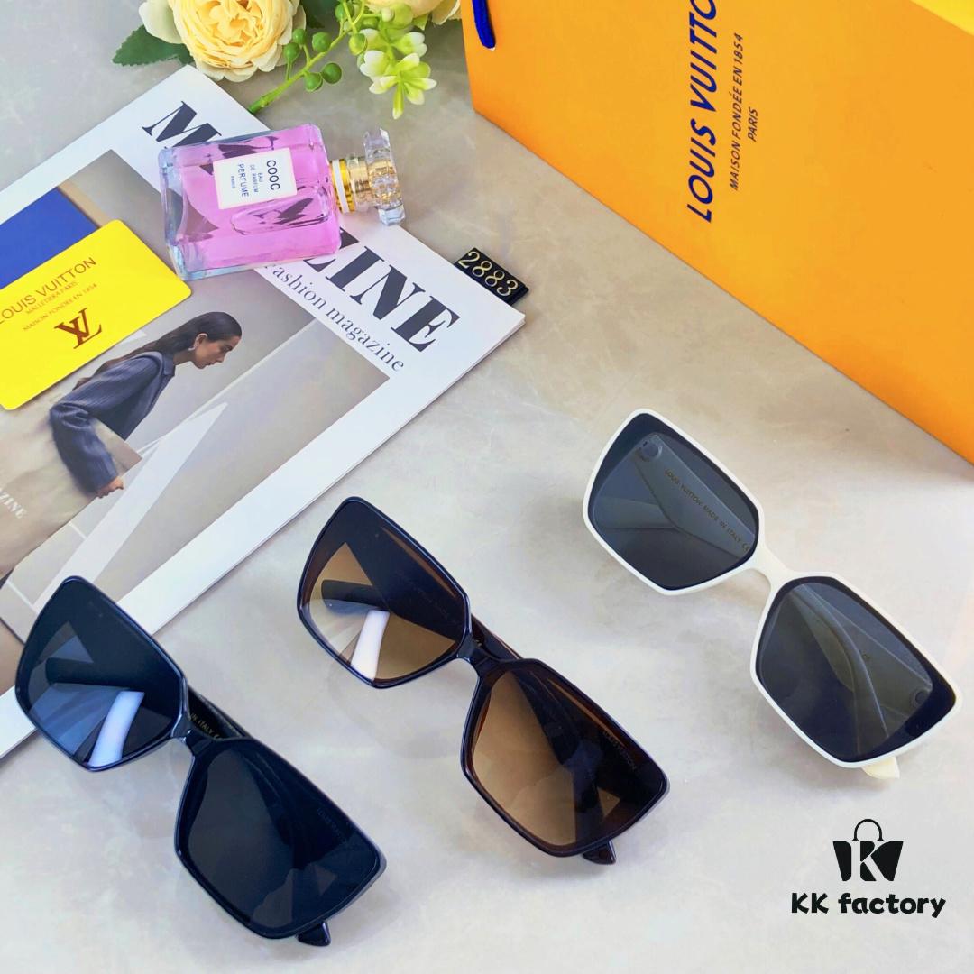 Louis Vuitton* New Arrival Sunglasses, High-Definition Fashion Luxury UV-Protective Sunglasses with Premium Look, Popular Influencer Favorite