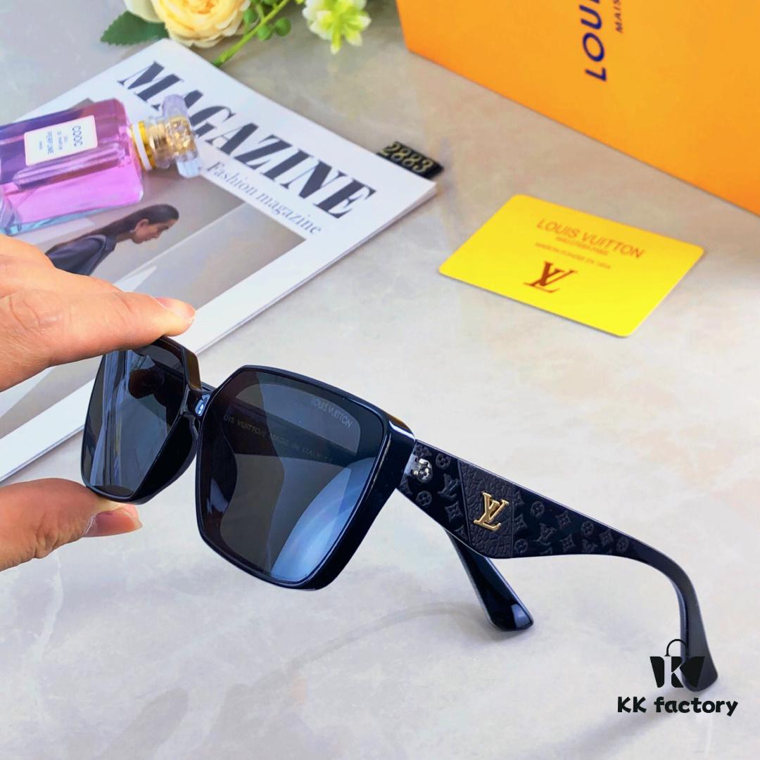 Louis Vuitton* New Arrival Sunglasses, High-Definition Fashion Luxury UV-Protective Sunglasses with Premium Look, Popular Influencer Favorite