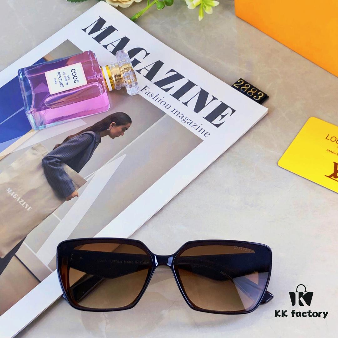 Louis Vuitton* New Arrival Sunglasses, High-Definition Fashion Luxury UV-Protective Sunglasses with Premium Look, Popular Influencer Favorite