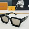 LOUIS VUITTON LV Louis Family M96006 Size 56□17 Luxury Edition, Densely Woven Logo Gold Frame, Exquisite BM Sunglasses