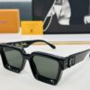 LOUIS VUITTON LV Maison M96006 Size 56□17 Luxury Edition Golden Dense Logo Sunglasses