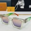 LOUIS VUITTON LV Maison M96006 Size 56□17 Luxury Edition Golden Dense Logo Sunglasses
