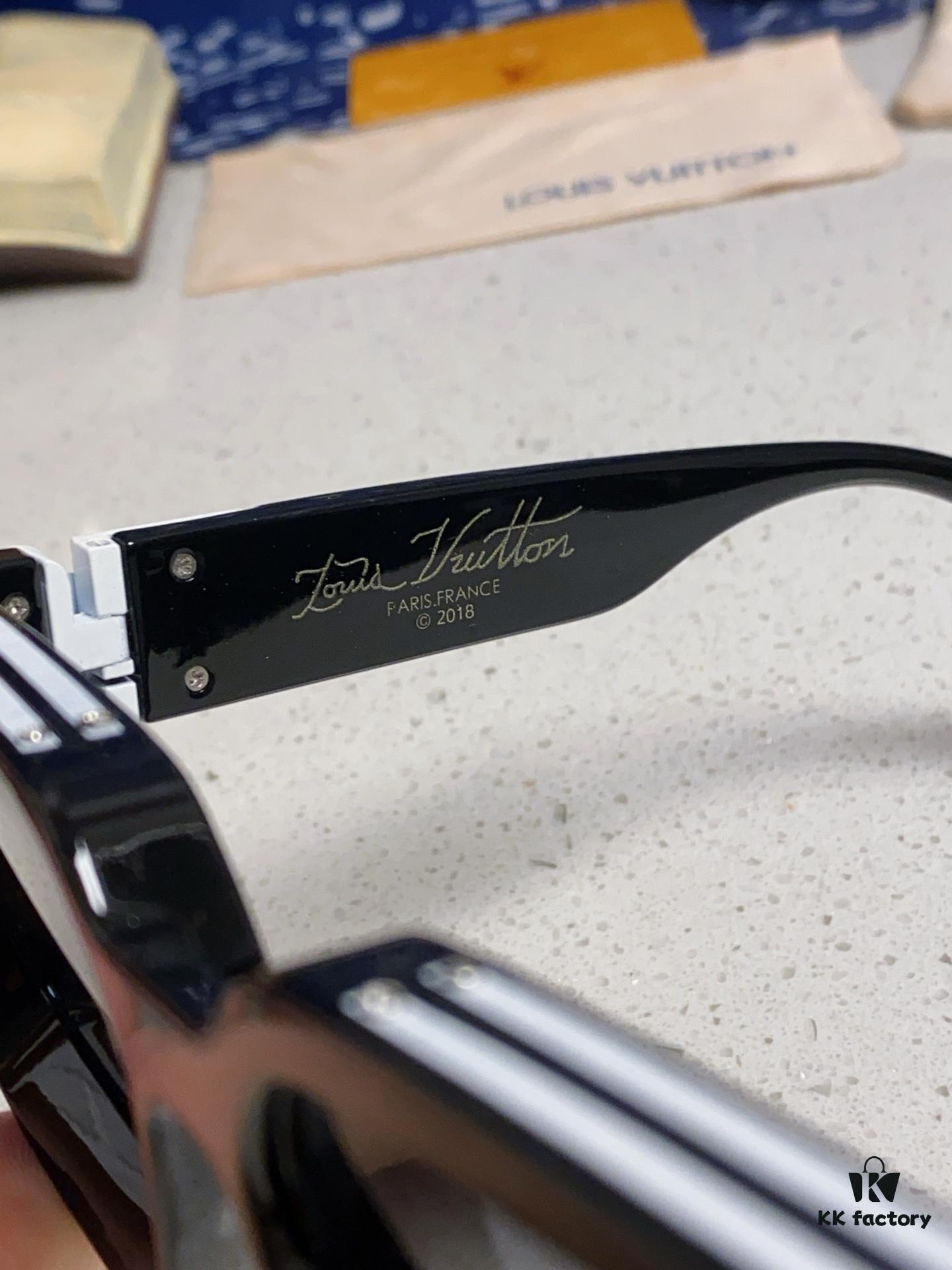 LOUIS VUITTON Lv 2025 New Millionaire Square Frame Sunglasses Unisex Colorful European and American Style Fashionable Sun Glasses M96006