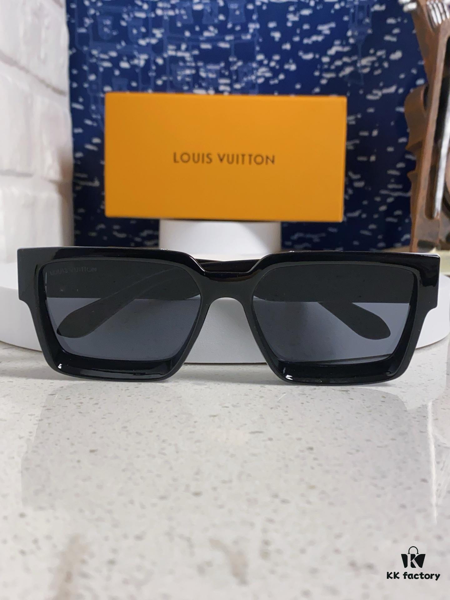 LOUIS VUITTON Lv 2025 New Millionaire Square Frame Sunglasses Unisex Colorful European and American Style Fashionable Sun Glasses M96006